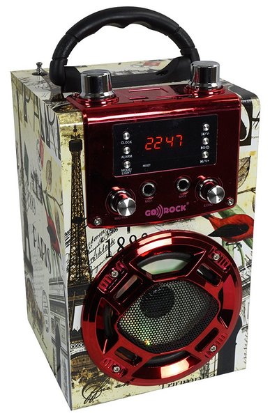 ALTAVOZ GO-ROCK GR-WSK121 KARAOKE PARIS 2